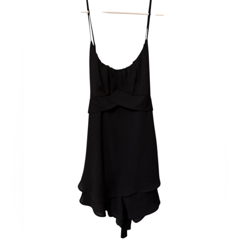 Better Be Black Flowy Romper Sz L NWT